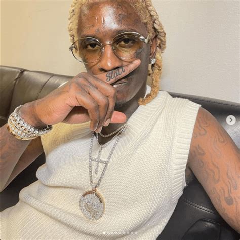 ysl tattoo video|young thug ysl tattoo.